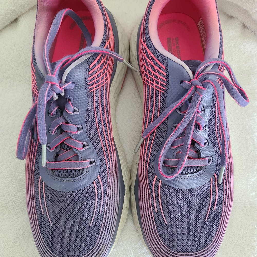Skechers Pink and Purple Sneakers Breathable Mesh Comfort